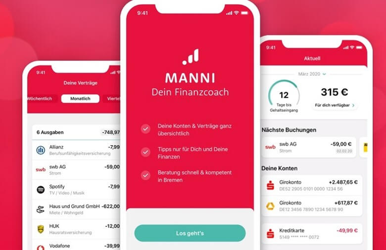 Finanzcoach: Hilfe mit der Finanz-App Manni