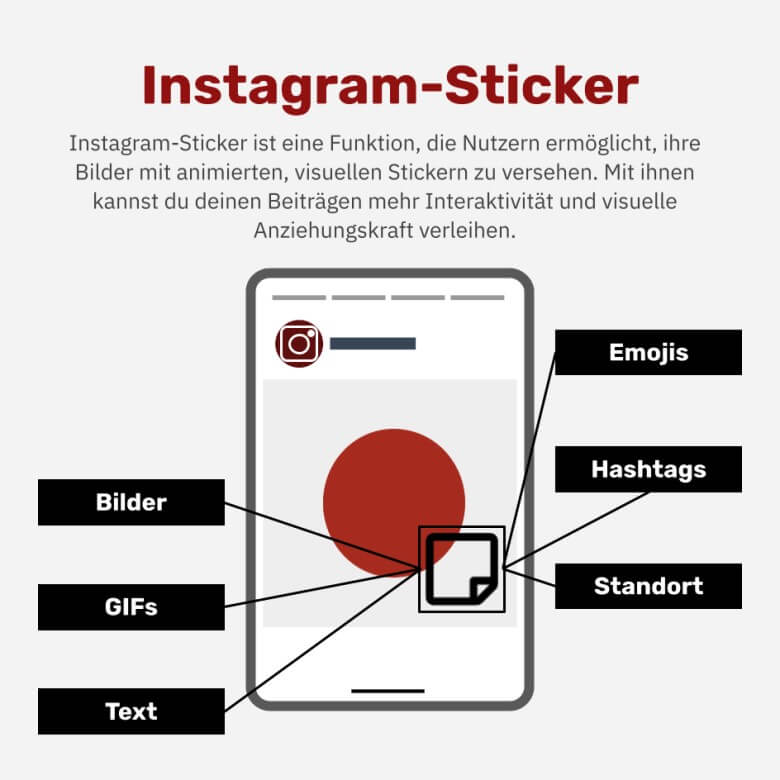Mehr Instagram Follower - Nutze Story Sticker, Hashtags und Emojis